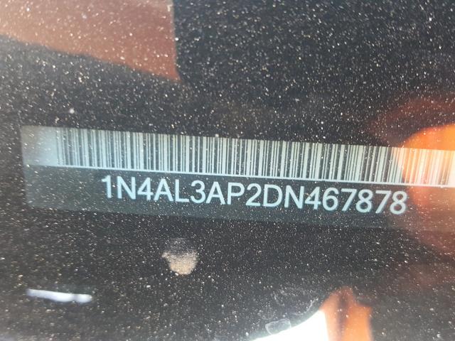 Photo 9 VIN: 1N4AL3AP2DN467878 - NISSAN ALTIMA 2.5 