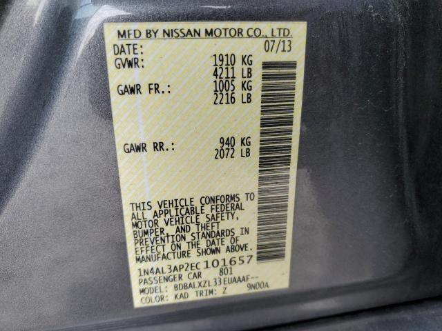 Photo 11 VIN: 1N4AL3AP2EC101657 - NISSAN ALTIMA 