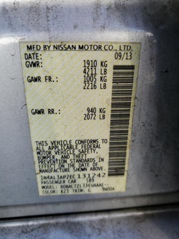 Photo 11 VIN: 1N4AL3AP2EC131242 - NISSAN ALTIMA 