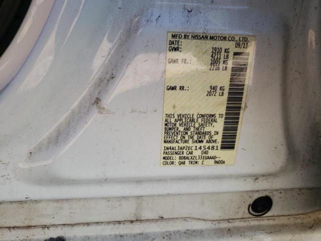 Photo 9 VIN: 1N4AL3AP2EC145481 - NISSAN ALTIMA 2.5 