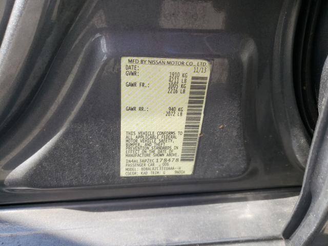 Photo 9 VIN: 1N4AL3AP2EC178478 - NISSAN ALTIMA 2.5 