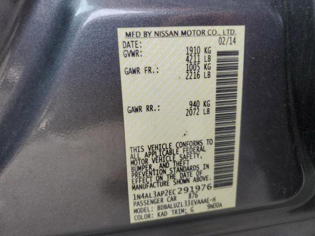 Photo 11 VIN: 1N4AL3AP2EC291976 - NISSAN ALTIMA 