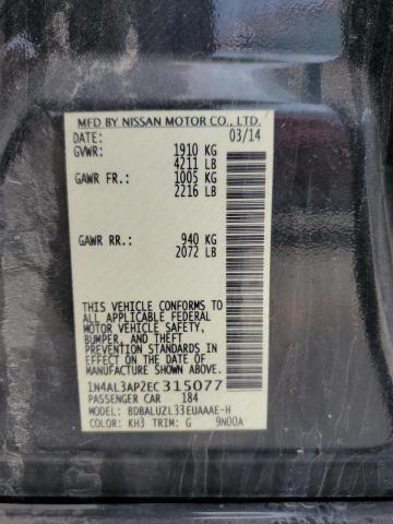 Photo 11 VIN: 1N4AL3AP2EC315077 - NISSAN ALTIMA 