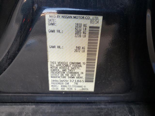 Photo 9 VIN: 1N4AL3AP2EC321865 - NISSAN ALTIMA 2.5 