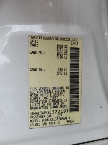 Photo 11 VIN: 1N4AL3AP2EC322191 - NISSAN ALTIMA 