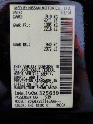 Photo 11 VIN: 1N4AL3AP2EC325639 - NISSAN ALTIMA 2.5 