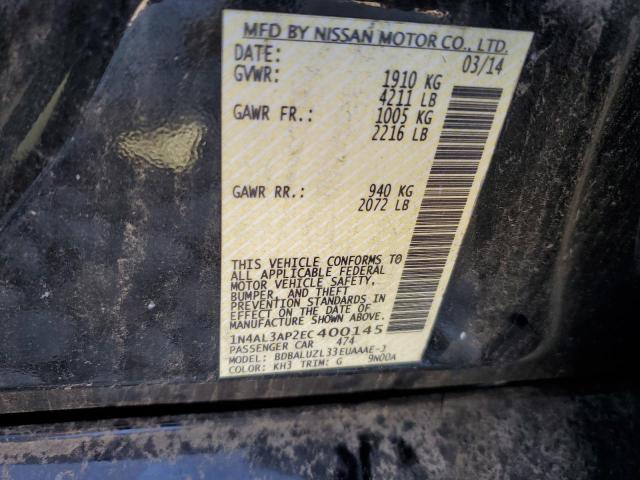 Photo 11 VIN: 1N4AL3AP2EC400145 - NISSAN ALTIMA 