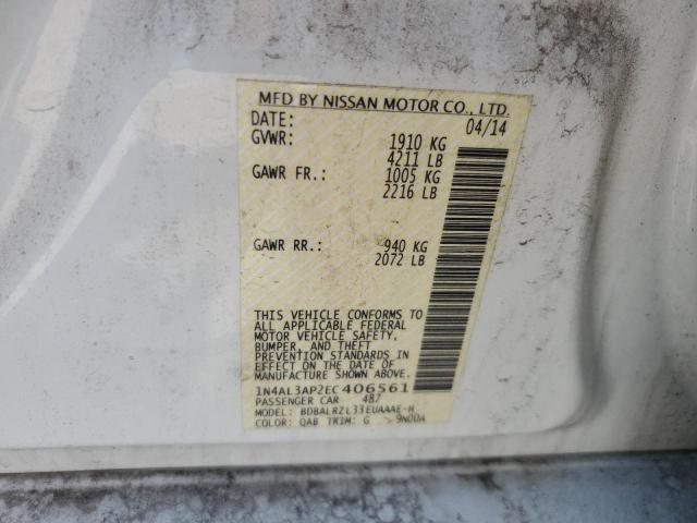 Photo 11 VIN: 1N4AL3AP2EC406561 - NISSAN ALTIMA 2.5 