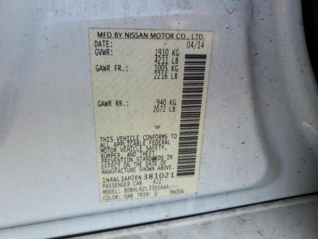 Photo 12 VIN: 1N4AL3AP2EN381021 - NISSAN ALTIMA 2.5 