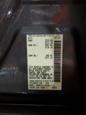 Photo 11 VIN: 1N4AL3AP2FC133753 - NISSAN ALTIMA 2.5 