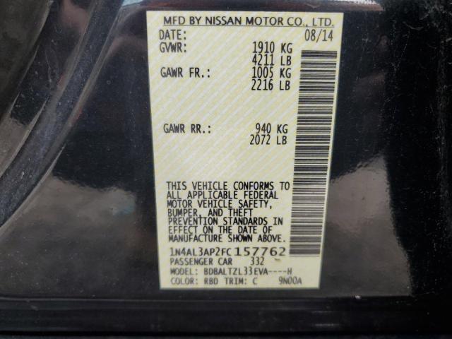 Photo 11 VIN: 1N4AL3AP2FC157762 - NISSAN ALTIMA 