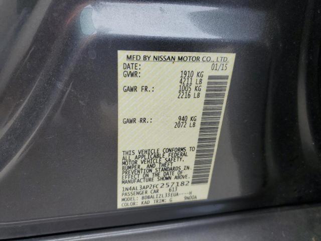 Photo 12 VIN: 1N4AL3AP2FC257182 - NISSAN ALTIMA 