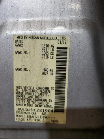 Photo 12 VIN: 1N4AL3AP2FC281904 - NISSAN ALTIMA 