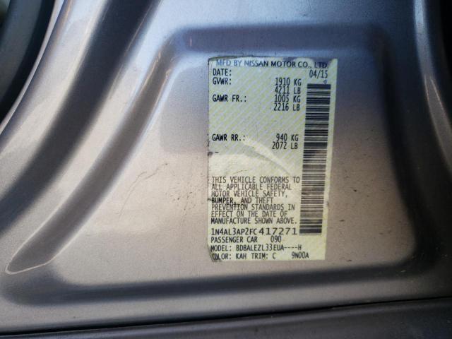 Photo 9 VIN: 1N4AL3AP2FC417271 - NISSAN ALTIMA 2.5 