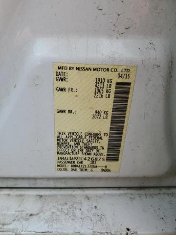 Photo 11 VIN: 1N4AL3AP2FC426875 - NISSAN ALTIMA 2.5 