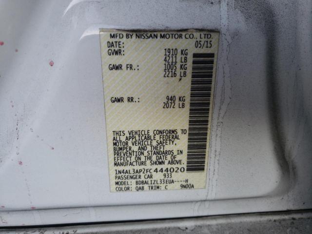 Photo 9 VIN: 1N4AL3AP2FC444020 - NISSAN ALTIMA 2.5 