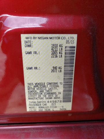 Photo 11 VIN: 1N4AL3AP2FC449878 - NISSAN ALTIMA 