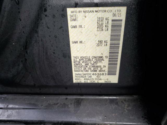 Photo 11 VIN: 1N4AL3AP2FC463683 - NISSAN ALTIMA 