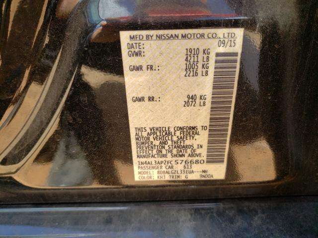 Photo 9 VIN: 1N4AL3AP2FC576680 - NISSAN ALTIMA 2.5 