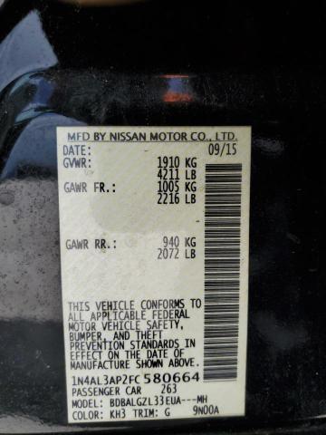 Photo 11 VIN: 1N4AL3AP2FC580664 - NISSAN ALTIMA 