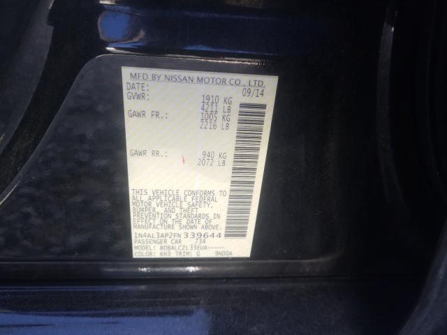 Photo 9 VIN: 1N4AL3AP2FN339644 - NISSAN ALTIMA 2.5 