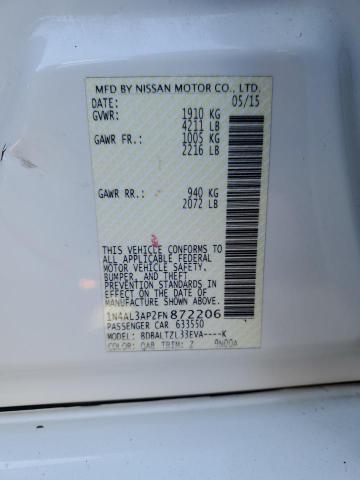 Photo 12 VIN: 1N4AL3AP2FN872206 - NISSAN ALTIMA 