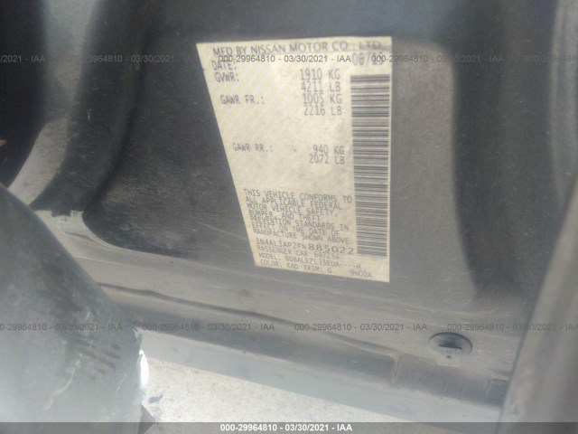 Photo 8 VIN: 1N4AL3AP2FN885022 - NISSAN ALTIMA 