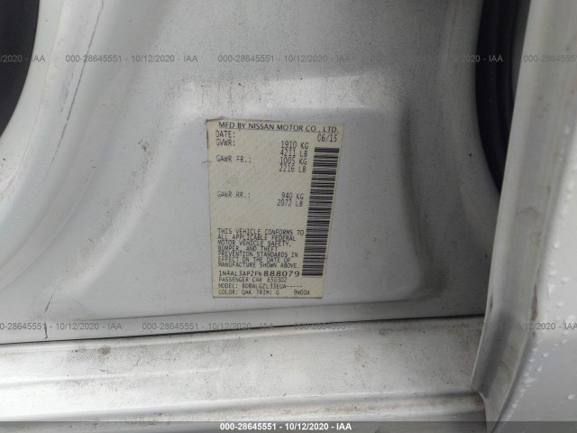 Photo 8 VIN: 1N4AL3AP2FN888079 - NISSAN ALTIMA 