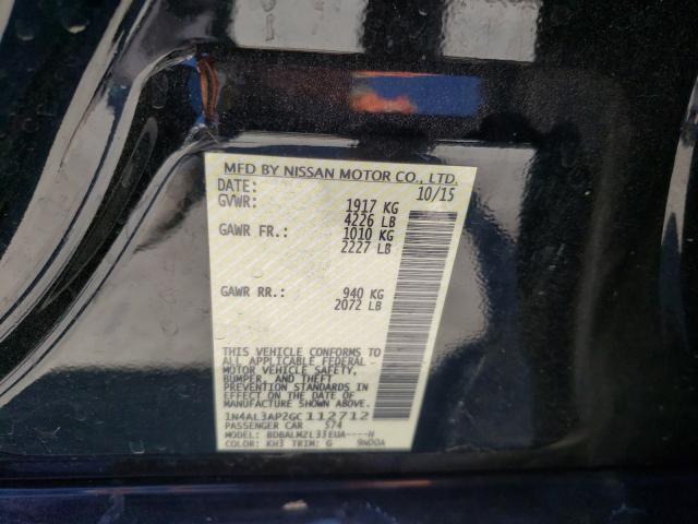 Photo 9 VIN: 1N4AL3AP2GC112712 - NISSAN ALTIMA 2.5 