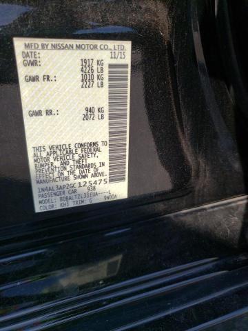 Photo 9 VIN: 1N4AL3AP2GC125475 - NISSAN ALTIMA 2.5 