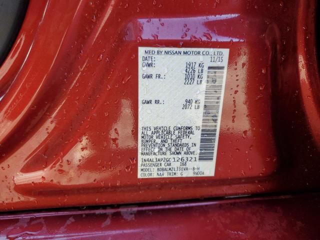 Photo 11 VIN: 1N4AL3AP2GC126321 - NISSAN ALTIMA 2.5 