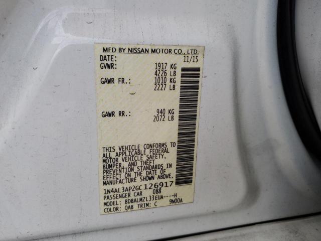 Photo 12 VIN: 1N4AL3AP2GC126917 - NISSAN ALTIMA 