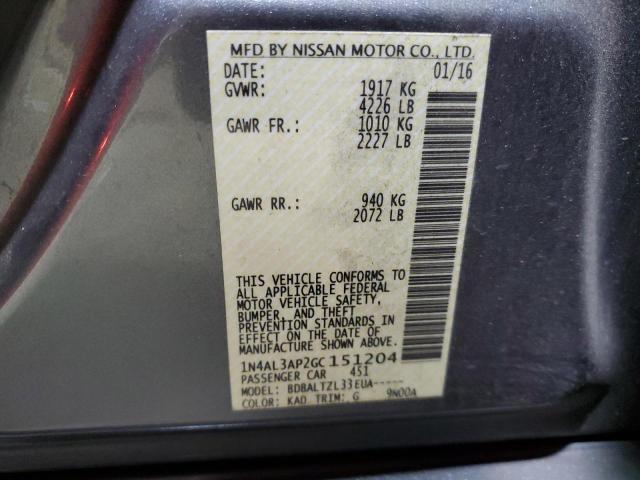 Photo 11 VIN: 1N4AL3AP2GC151204 - NISSAN ALTIMA 