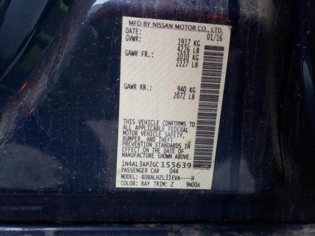 Photo 9 VIN: 1N4AL3AP2GC155639 - NISSAN ALTIMA 