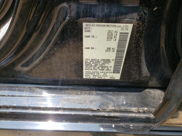 Photo 9 VIN: 1N4AL3AP2GC162459 - NISSAN ALTIMA 2.5 