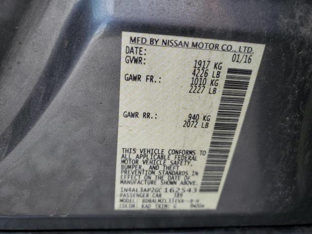 Photo 12 VIN: 1N4AL3AP2GC162543 - NISSAN ALTIMA 2.5 