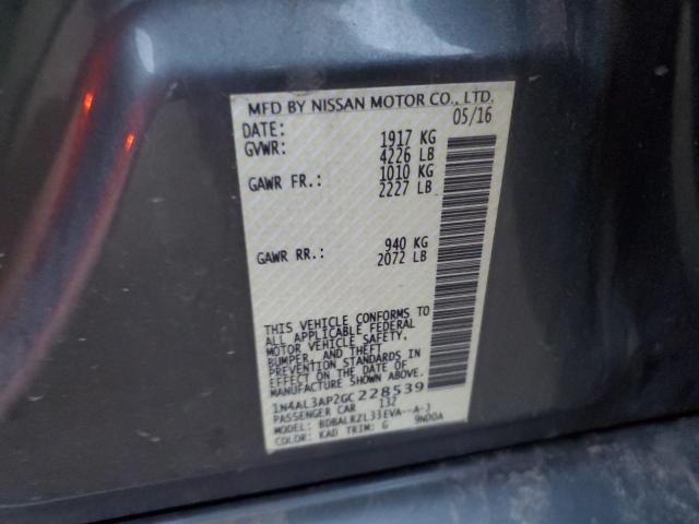 Photo 11 VIN: 1N4AL3AP2GC228539 - NISSAN ALTIMA 2.5 