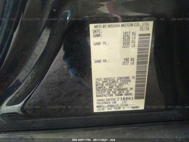 Photo 8 VIN: 1N4AL3AP2GC238861 - NISSAN ALTIMA 