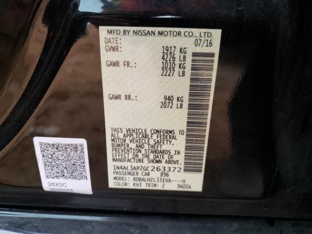 Photo 9 VIN: 1N4AL3AP2GC263372 - NISSAN ALTIMA 2.5 