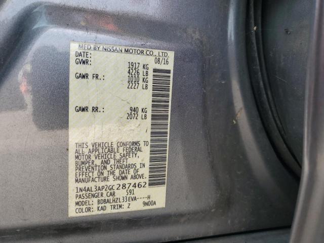 Photo 11 VIN: 1N4AL3AP2GC287462 - NISSAN ALTIMA 