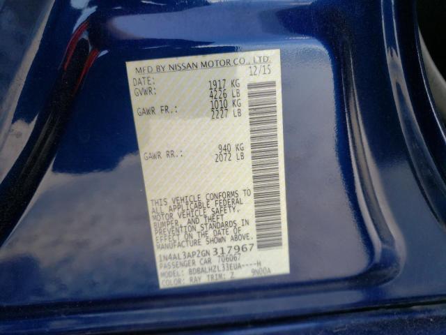 Photo 9 VIN: 1N4AL3AP2GN317967 - NISSAN ALTIMA 2.5 