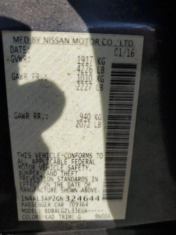 Photo 11 VIN: 1N4AL3AP2GN324644 - NISSAN ALTIMA 2.5 