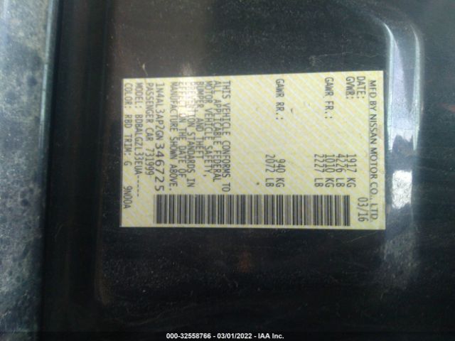 Photo 8 VIN: 1N4AL3AP2GN346725 - NISSAN ALTIMA 