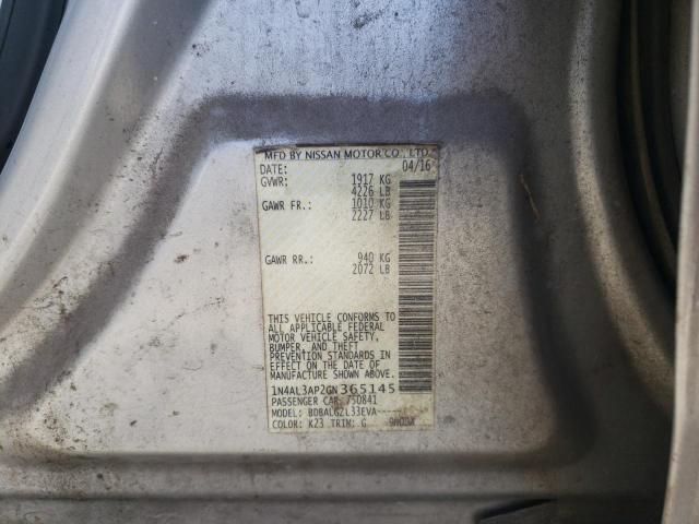 Photo 9 VIN: 1N4AL3AP2GN365145 - NISSAN ALTIMA 2.5 