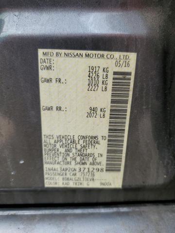 Photo 11 VIN: 1N4AL3AP2GN371298 - NISSAN ALTIMA 2.5 