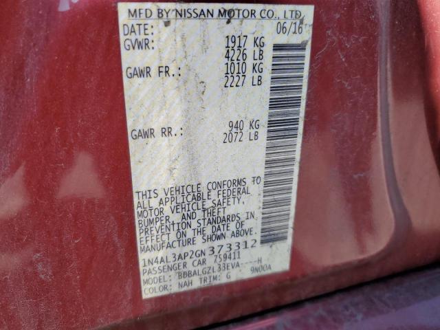 Photo 11 VIN: 1N4AL3AP2GN373312 - NISSAN ALTIMA 