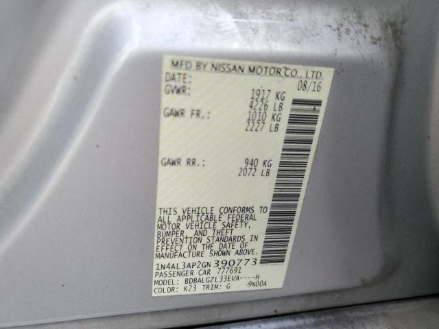 Photo 12 VIN: 1N4AL3AP2GN390773 - NISSAN ALTIMA 