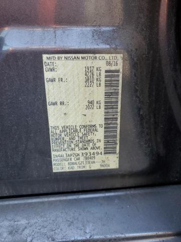 Photo 11 VIN: 1N4AL3AP2GN393494 - NISSAN ALTIMA 