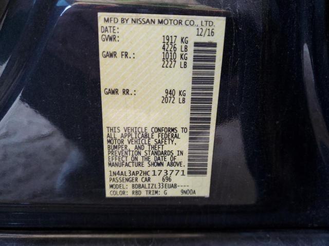 Photo 12 VIN: 1N4AL3AP2HC173771 - NISSAN ALTIMA 