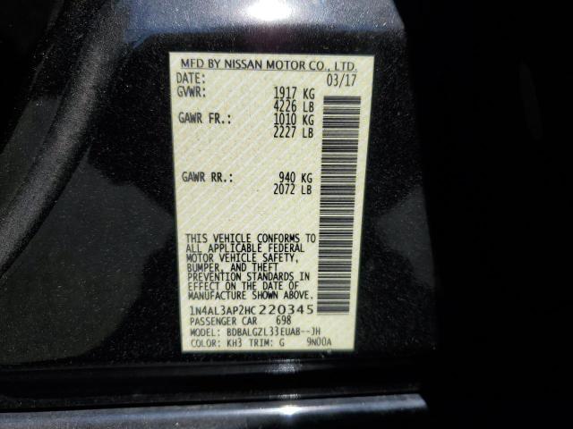 Photo 9 VIN: 1N4AL3AP2HC220345 - NISSAN ALTIMA 2.5 